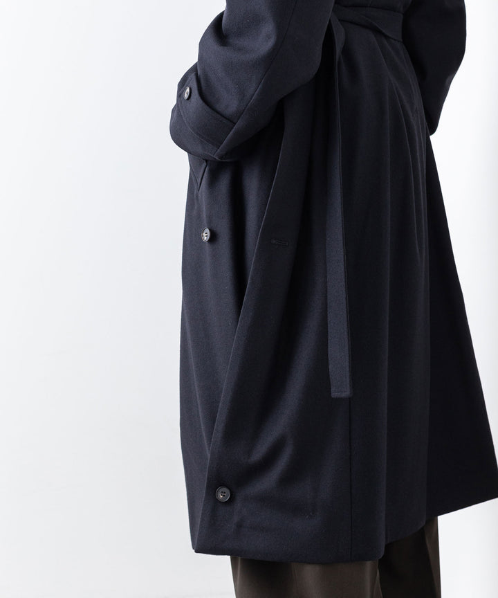 stein(シュタイン)の23AWコレクションOVERSIZED LAYERED SINGLE COATのDARK NAVY sessionセッション福岡セレクトショップ 公式通販サイト