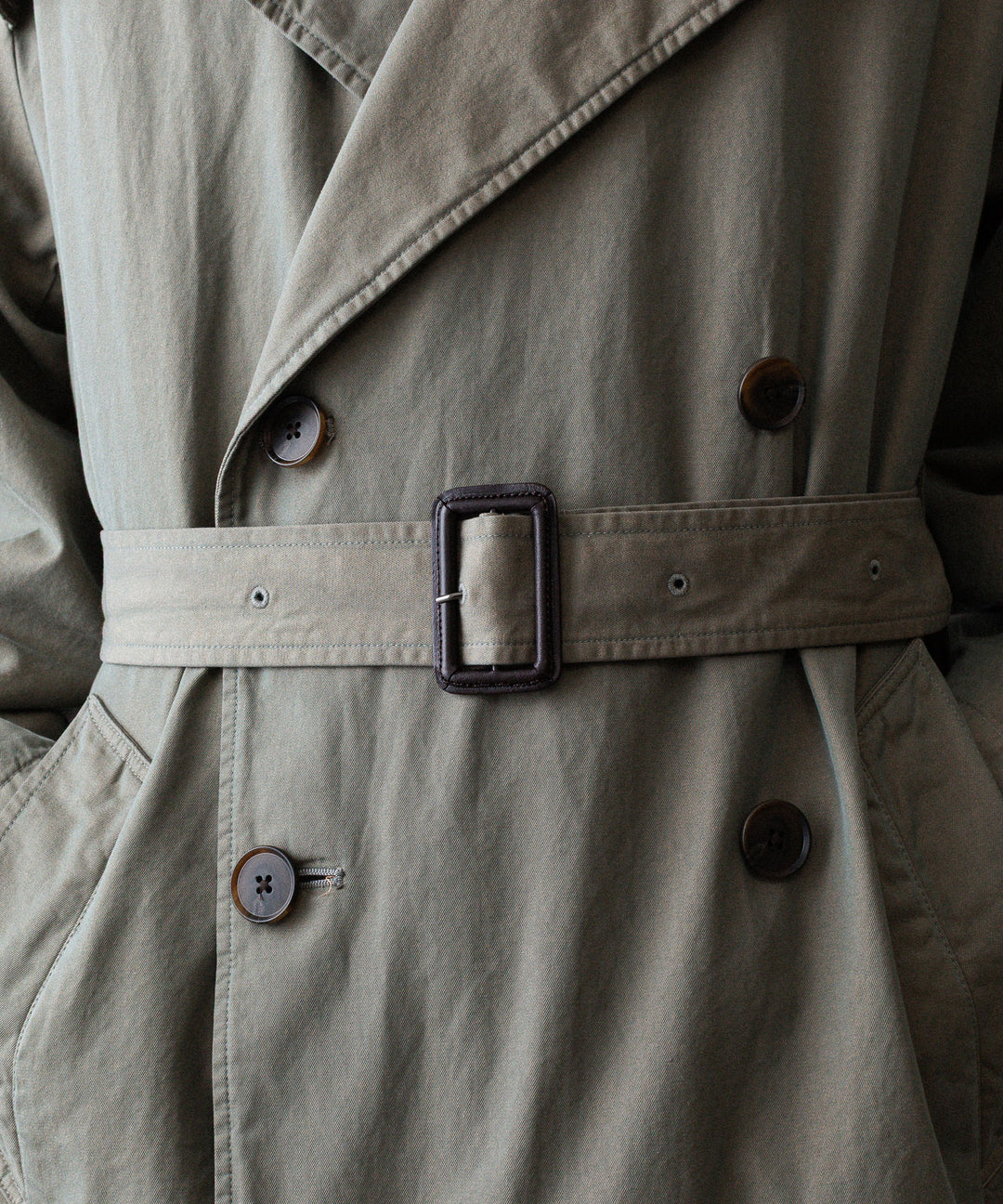 ssstein(シュタイン)のVINTAGE TRENCH COAT - KHAKI BEIGEの公式通販サイトsession福岡セレクトショップ