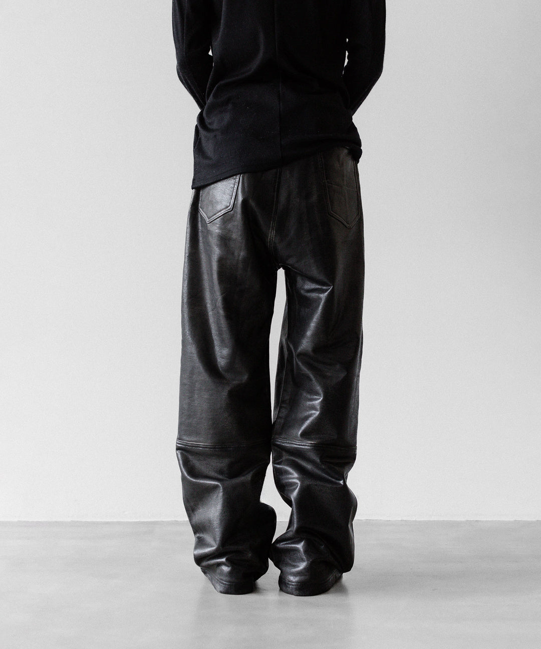 SUBLATIONS サブレーションズのCRACKING COATED WIDE PANTSのWHITE BASE 公式通販サイトsession福岡セレクトショップ
