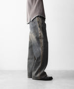 画像をギャラリービューアに読み込む, CODA -コーダのGREY ACID WASH DUAL EXPOSURE BREAK CUT FLARED JEANSのGREY ACID WASH公式通販サイトsession福岡セレクトショップ
