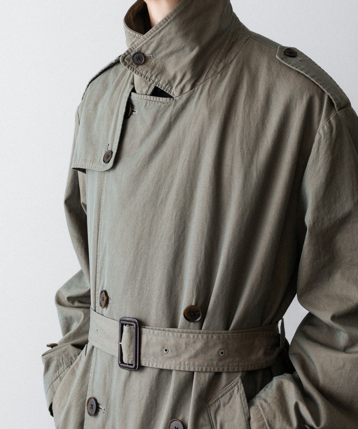 ssstein(シュタイン)のVINTAGE TRENCH COAT - KHAKI BEIGEの公式通販サイトsession福岡セレクトショップ