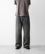 画像をギャラリービューアに読み込む, CODA -コーダのGREY ACID WASH DUAL EXPOSURE BREAK CUT FLARED JEANSのGREY ACID WASH公式通販サイトsession福岡セレクトショップ
