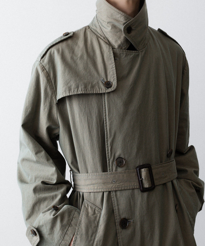 ssstein(シュタイン)のVINTAGE TRENCH COAT - KHAKI BEIGEの公式通販サイトsession福岡セレクトショップ
