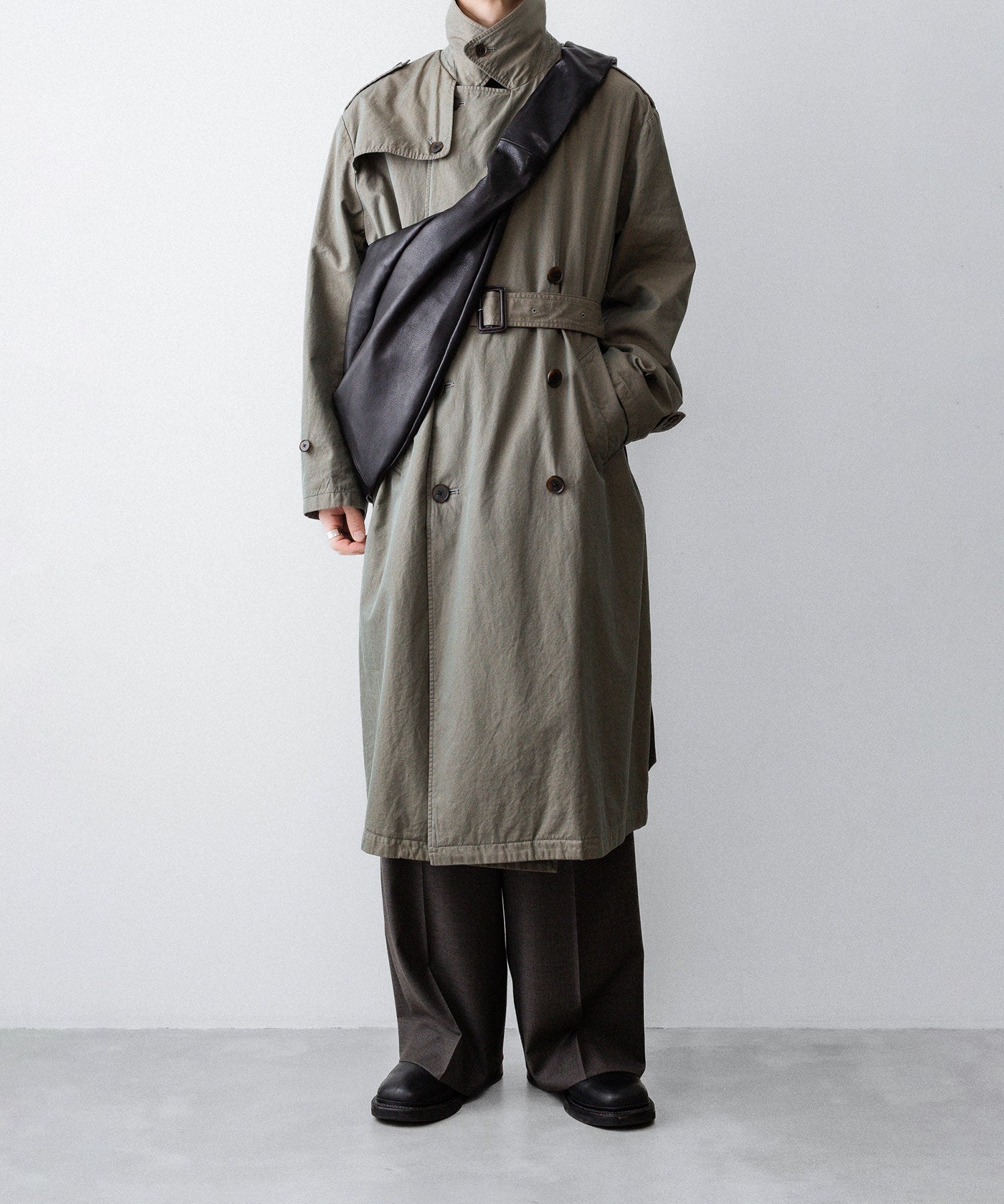 ssstein / シュタイン】VINTAGE TRENCH COAT - KHAKI BEIGE | 公式通販