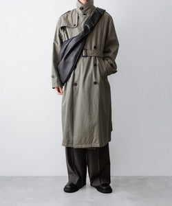 ジャケット・アウター Vintage   trench coat sullen ssstein / シュタイン】VINTAGE TRENCH COAT - KHAKI BEIGE | 公式通販