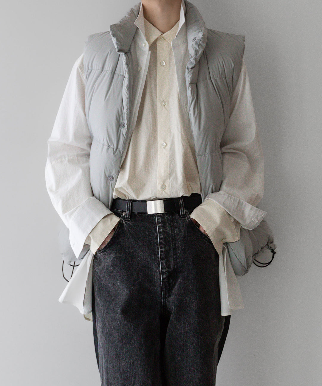 stein(シュタイン)の24SSコレクションOVERSIZED LAYERED SHIRTのOFF