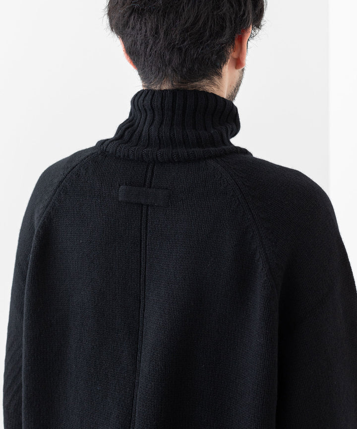 stein(シュタイン)の23AWコレクションEX FINE LAMBS LOOSE HIGH NECK KNIT LSのBLACK sessionセッション福岡セレクトショップ 公式通販サイト
