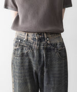 画像をギャラリービューアに読み込む, CODA -コーダのGREY ACID WASH DUAL EXPOSURE BREAK CUT FLARED JEANSのGREY ACID WASH公式通販サイトsession福岡セレクトショップ
