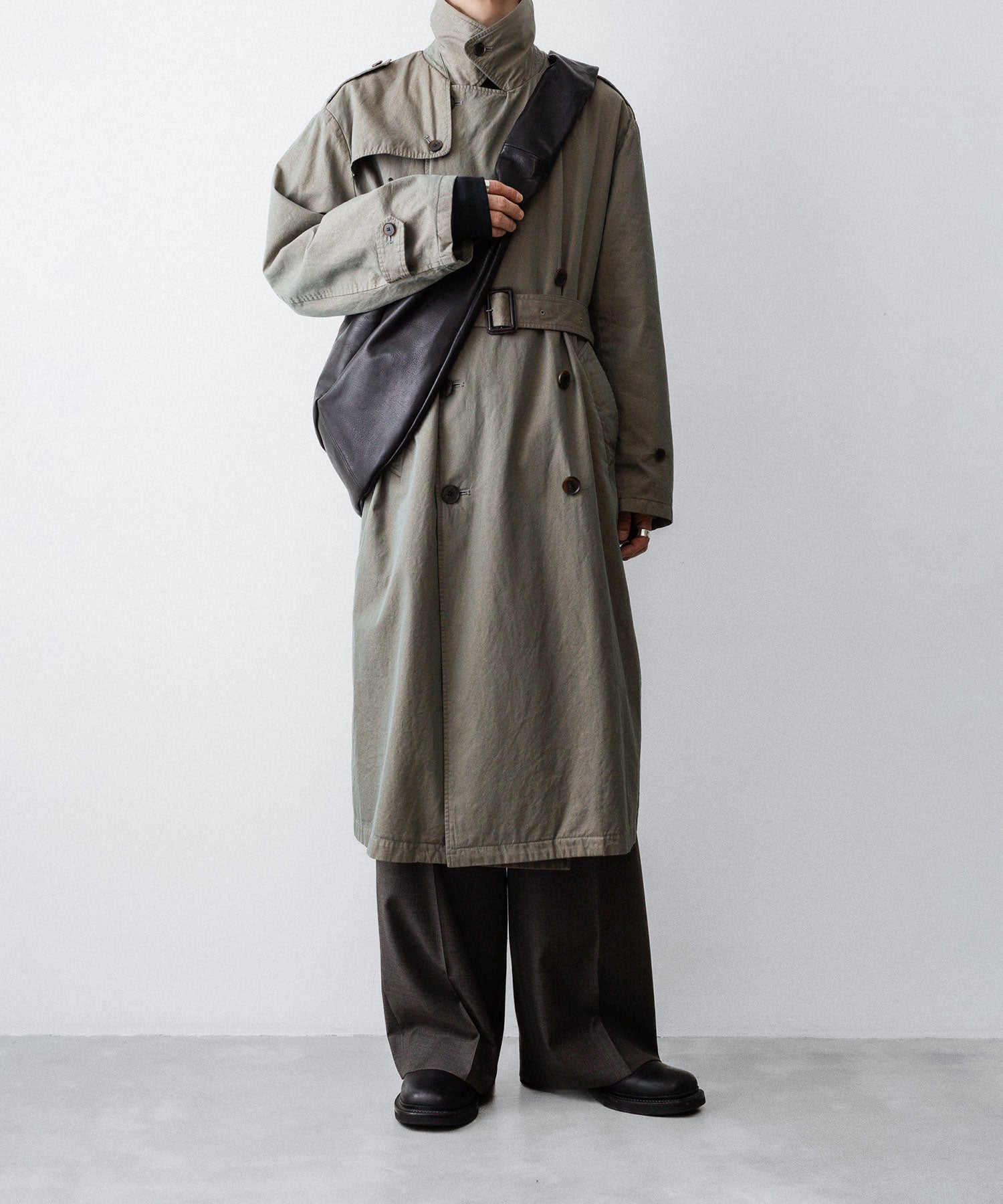 ssstein / シュタイン】VINTAGE TRENCH COAT - KHAKI BEIGE | 公式通販