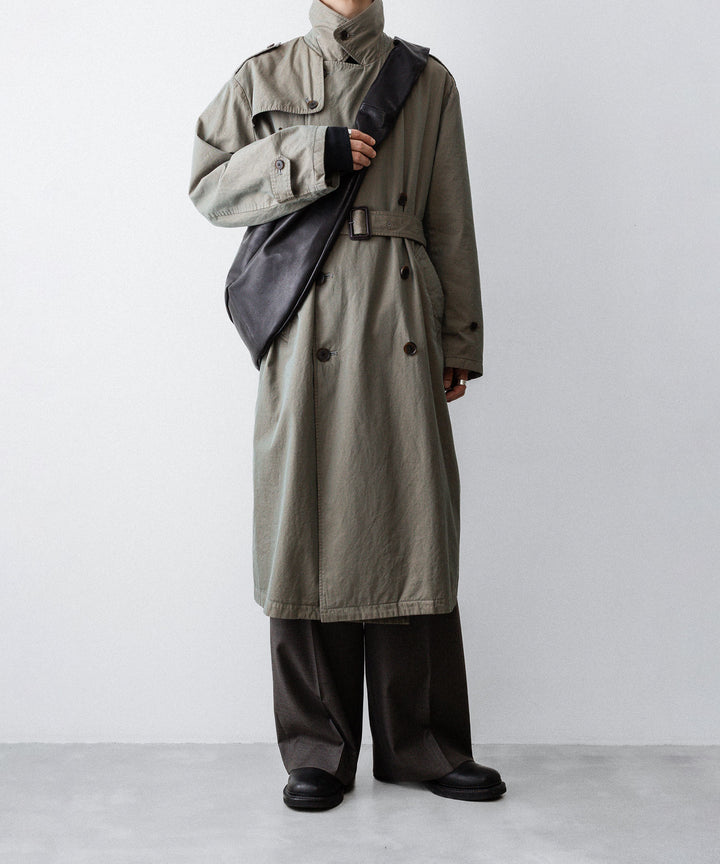 ssstein(シュタイン)のVINTAGE TRENCH COAT - KHAKI BEIGEの公式通販サイトsession福岡セレクトショップ