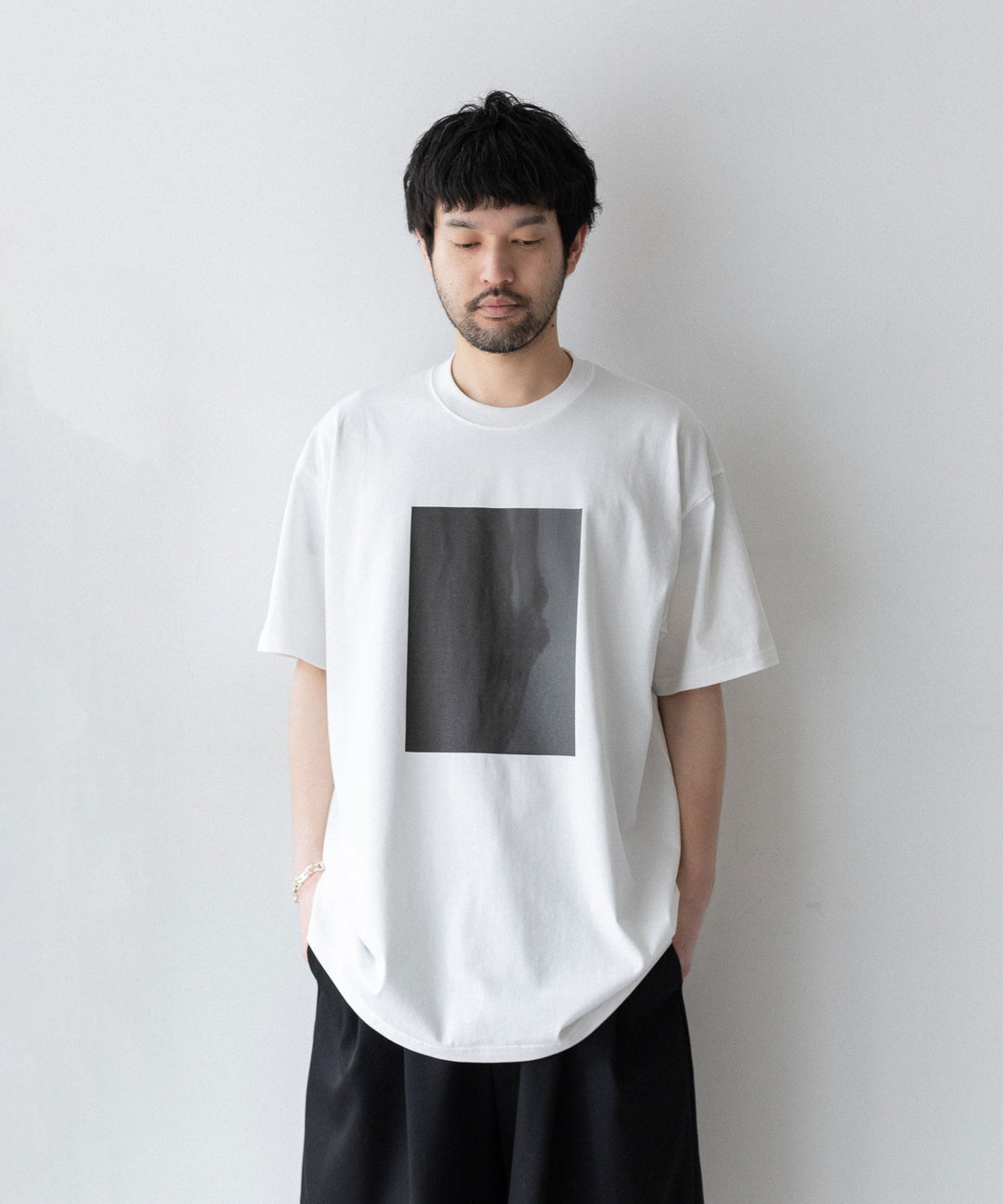 ssstein(シュタイン)のOVERSIZED PRINT TEE [TWIST] - WHITEの公式通販サイトsession福岡セレクトショップ