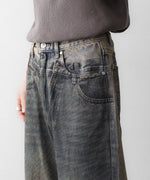 画像をギャラリービューアに読み込む, CODA -コーダのGREY ACID WASH DUAL EXPOSURE BREAK CUT FLARED JEANSのGREY ACID WASH公式通販サイトsession福岡セレクトショップ

