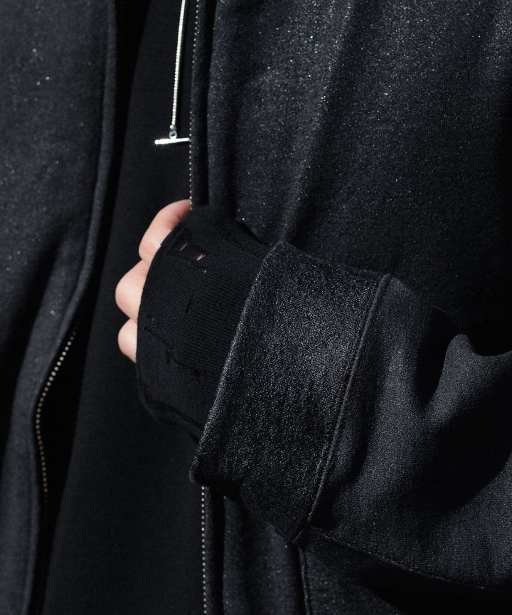 ANTHEM A アンセムエーのCRACK TERRY BLOUSONのBLUE GRAY 公式通販サイトsession福岡セレクトショップ