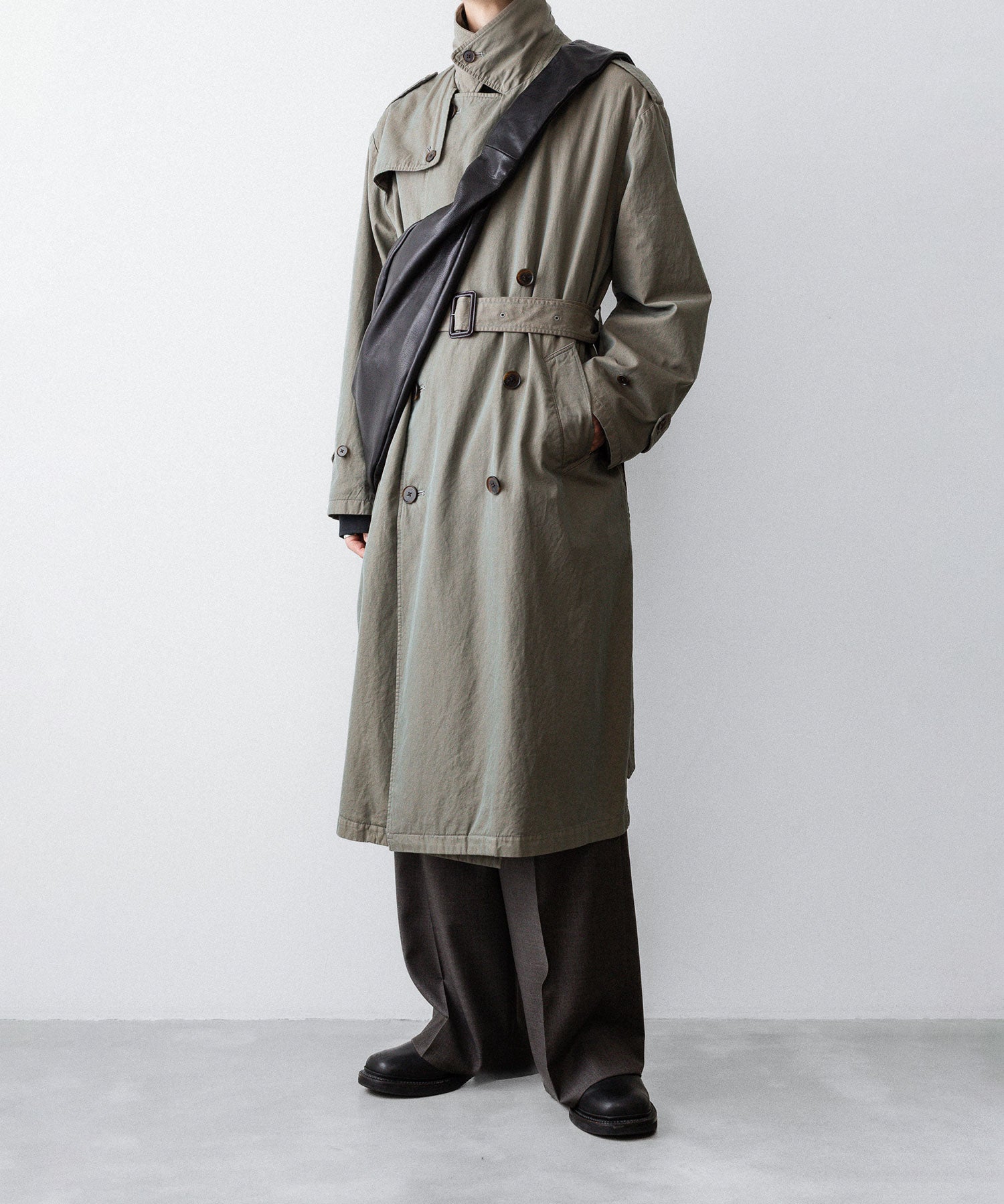 ssstein / シュタイン】VINTAGE TRENCH COAT - KHAKI BEIGE | 公式通販