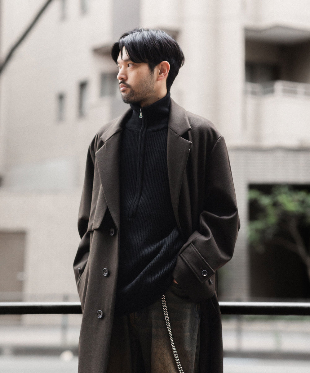 ssstein シュタイン LAY CHESTER COATの GREY BROWN公式通販サイトsession福岡セレクトショップ