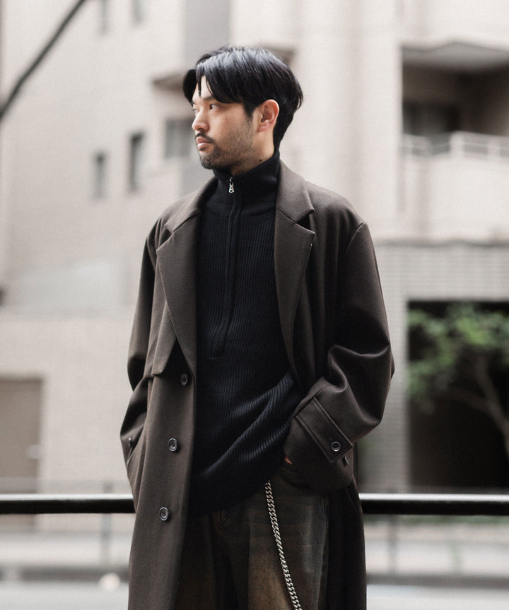 ssstein シュタイン LAY CHESTER COATの GREY BROWN公式通販サイトsession福岡セレクトショップ