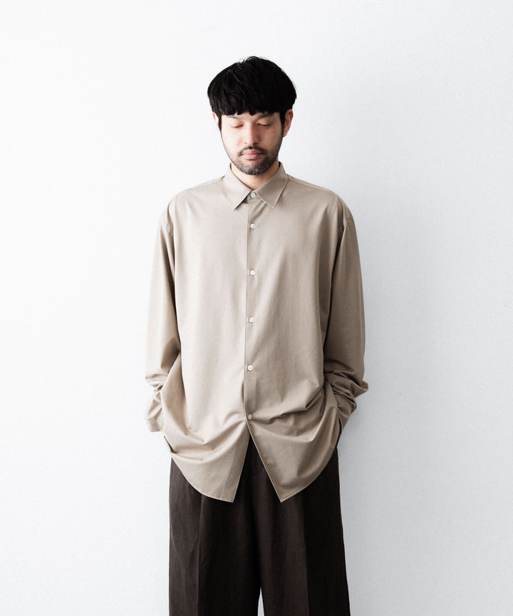 KANEMASA PHIL. カネマサフィル 46G MODEST SHIRTのBEIGE 公式通販サイトsession福岡セレクトショップ