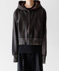 SUBLATIONS / サブレーションズ】CRACKING COATED PARKA - BROWN BASE