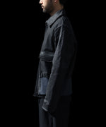 画像をギャラリービューアに読み込む, ANTHEM A アンセムエーのCRACK TERRY BLOUSONのBLUE GRAY 公式通販サイトsession福岡セレクトショップ
