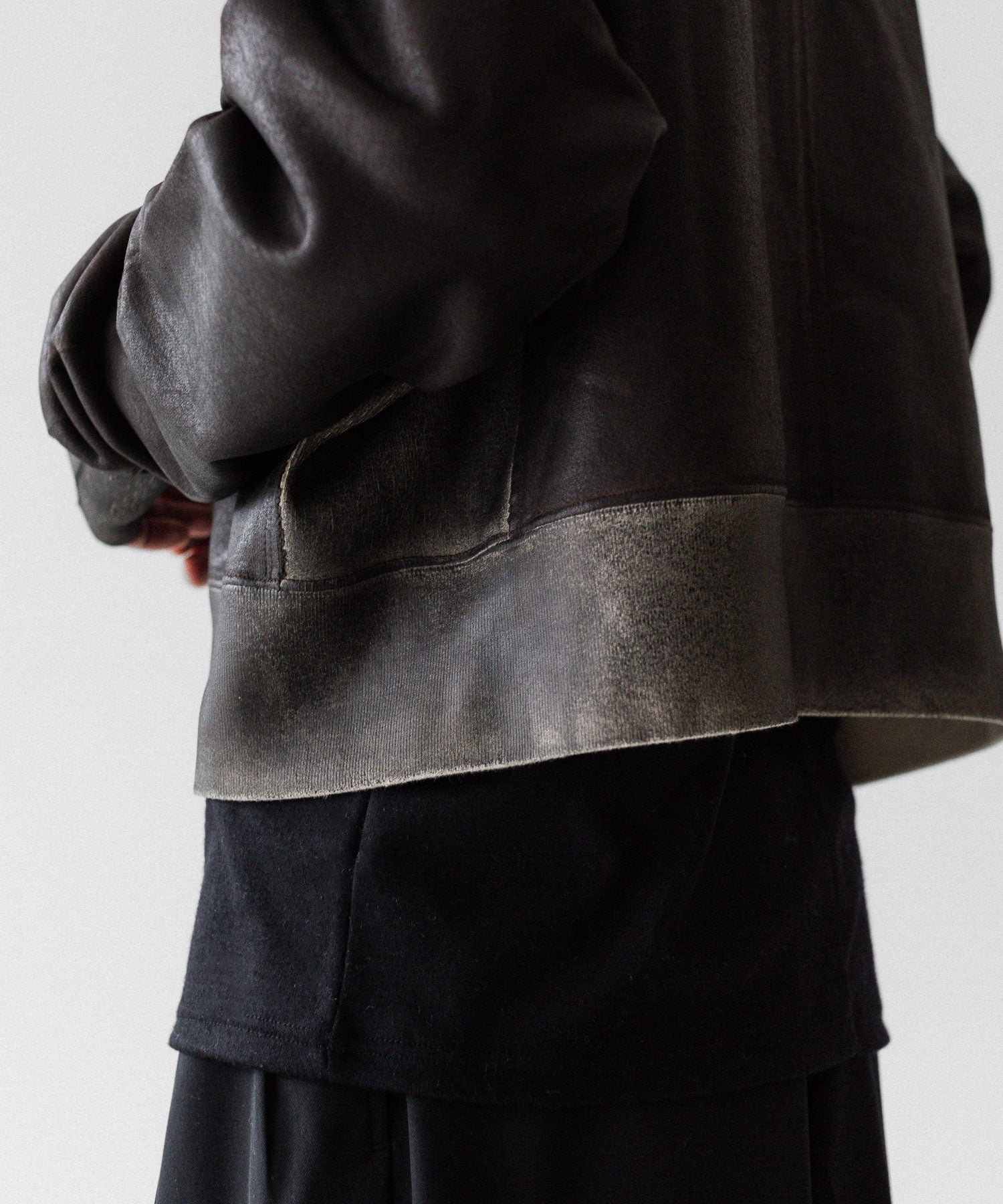 SUBLATIONS サブレーションズのCRACKING COATED PARKAのBROWN BASE 公式通販サイトsession福岡セレクトショップ