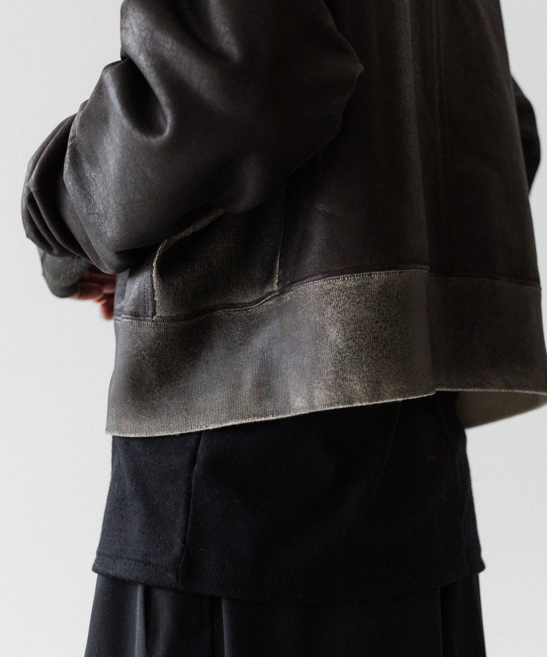 SUBLATIONS サブレーションズのCRACKING COATED PARKAのBROWN BASE 公式通販サイトsession福岡セレクトショップ