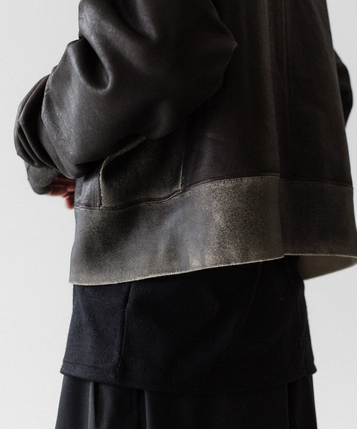 SUBLATIONS サブレーションズのCRACKING COATED PARKAのBROWN BASE 公式通販サイトsession福岡セレクトショップ