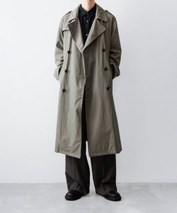 stein ssstein トレンチコート ssstein / シュタイン】VINTAGE TRENCH COAT - KHAKI BEIGE | 公式通販