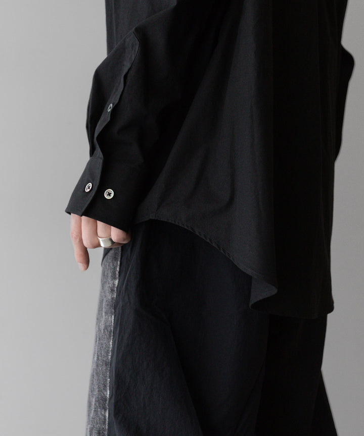 stein(シュタイン)の24SSコレクションOVERSIZED STANDARD SHIRTのBLACK