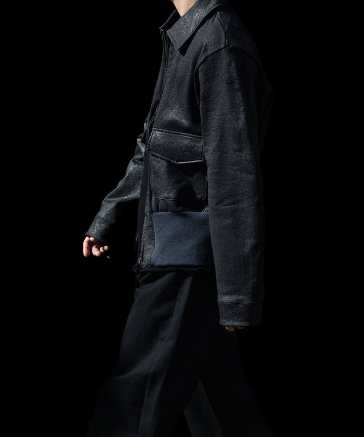 ANTHEM A アンセムエーのCRACK TERRY BLOUSONのBLUE GRAY 公式通販サイトsession福岡セレクトショップ