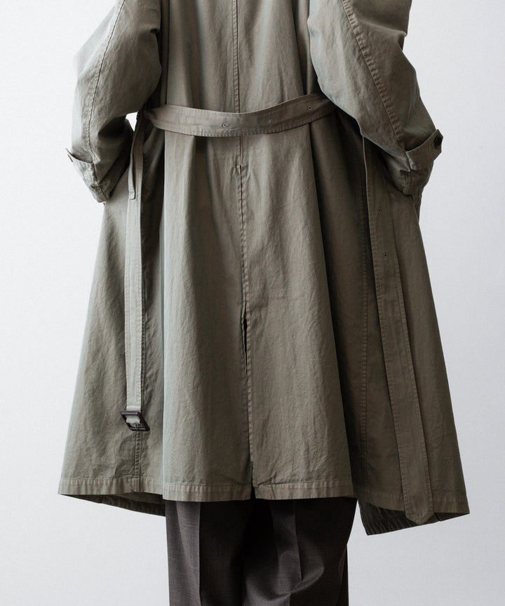 ssstein(シュタイン)のVINTAGE TRENCH COAT - KHAKI BEIGEの公式通販サイトsession福岡セレクトショップ