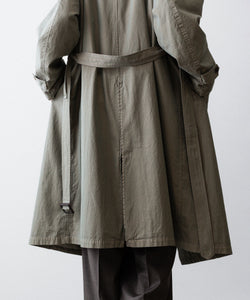 ssstein / シュタイン】VINTAGE TRENCH COAT - KHAKI BEIGE | 公式通販