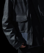 画像をギャラリービューアに読み込む, ANTHEM A アンセムエーのCRACK TERRY BLOUSONのBLUE GRAY 公式通販サイトsession福岡セレクトショップ
