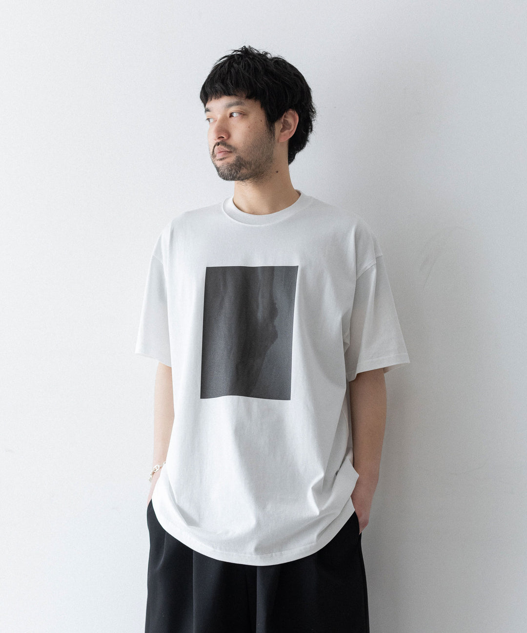 ssstein(シュタイン)のOVERSIZED PRINT TEE [TWIST] - WHITEの公式通販サイトsession福岡セレクトショップ