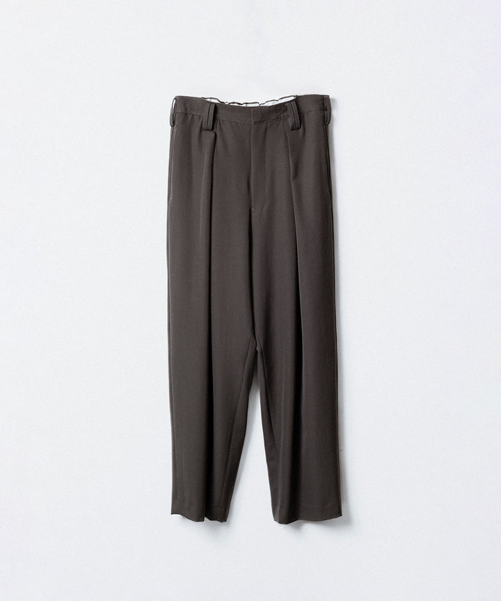 UJOH ウジョー CROSS TUCK PNTのOLIVE GRAY 公式通販サイトsession福岡セレクトショップ