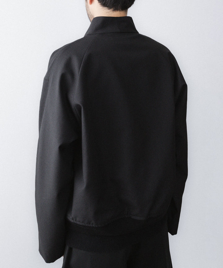 【paratrait】WOOL BLOUSON - BLACK