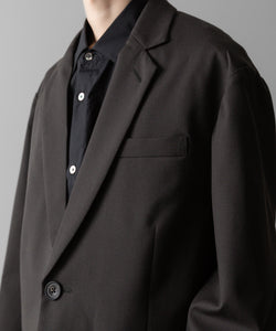 ssstein(シュタイン)の24AWコレクション OVERSIZED SINGLE BREASTED JACKET - GREY KHAKI 公式通販サイトsession福岡セレクトショップ