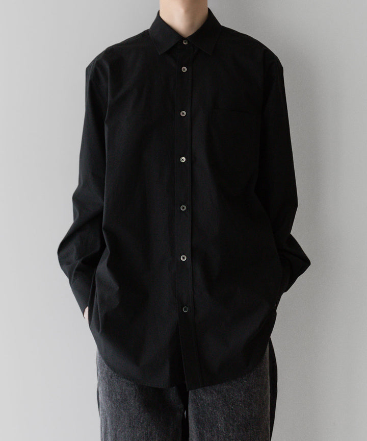 stein(シュタイン)の24SSコレクションOVERSIZED STANDARD SHIRTのBLACK