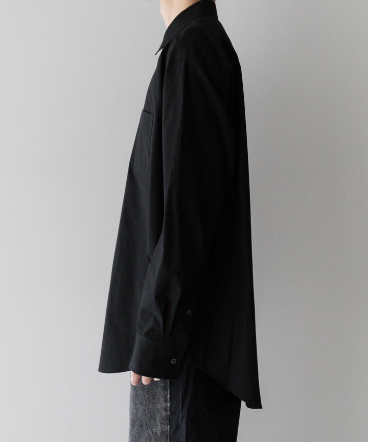 stein(シュタイン)の24SSコレクションOVERSIZED STANDARD SHIRTのBLACK