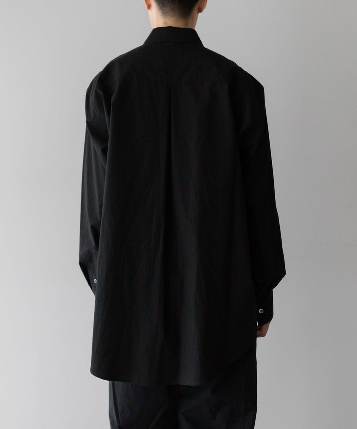 stein(シュタイン)の24SSコレクションOVERSIZED STANDARD SHIRTのBLACK