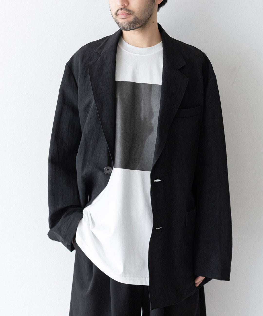 ssstein(シュタイン)のOVERSIZED PRINT TEE [TWIST] - WHITEの公式通販サイトsession福岡セレクトショップ