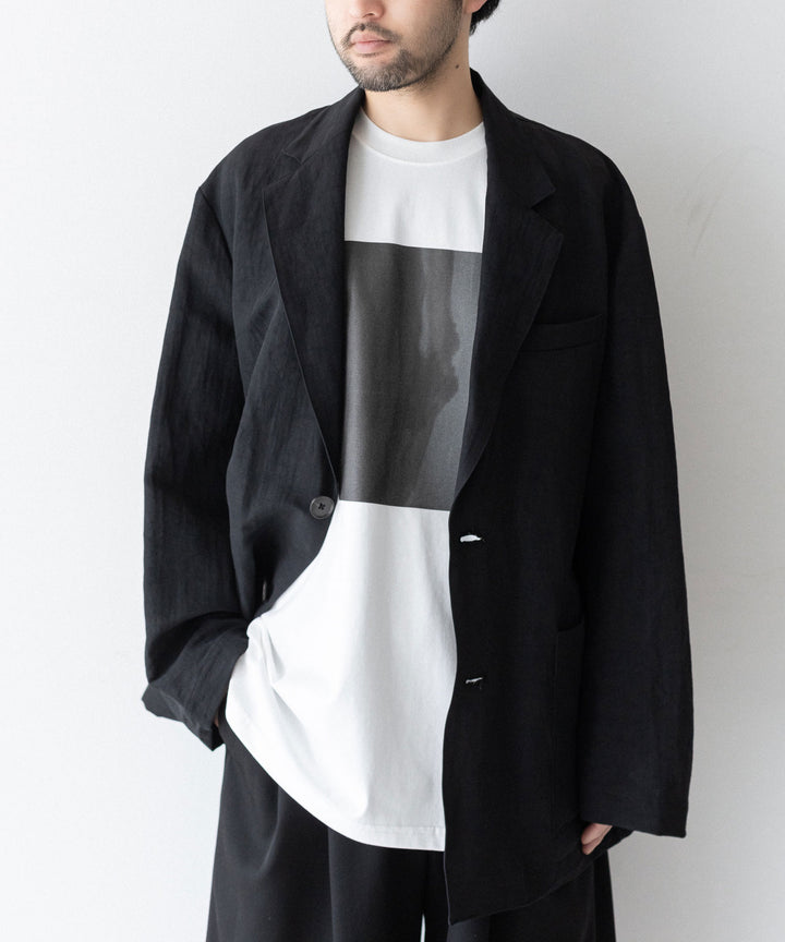 ssstein(シュタイン)のOVERSIZED PRINT TEE [TWIST] - WHITEの公式通販サイトsession福岡セレクトショップ