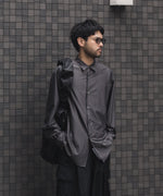 画像をギャラリービューアに読み込む, KANEMASA PHIL. カネマサフィルの46G STRIPE MODEST SHIRTのCHARCOAL BROWN 公式通販サイトsession福岡セレクトショップ
