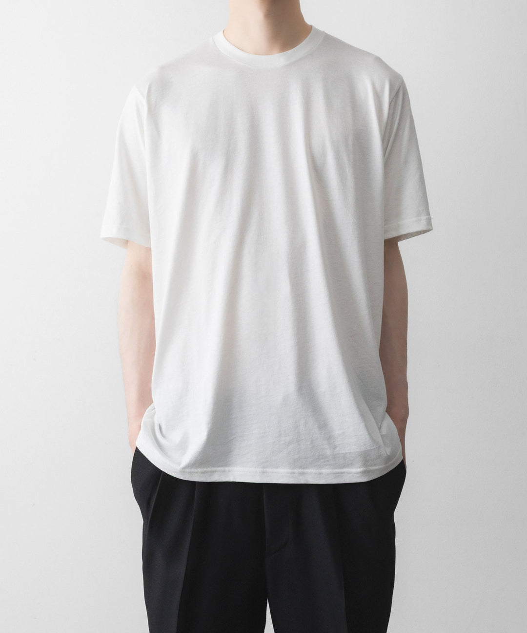 ssstein(シュタイン)のSUVIN COTTON BASIC TEE - OFF WHITEの公式通販サイトsession福岡セレクトショップ