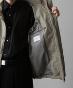 画像をギャラリービューアに読み込む, ssstein(シュタイン)の24AWコレクション NYLON TWILL HOODED ZIP UP JACKET - BEIGE 公式通販サイトsession福岡セレクトショップ
