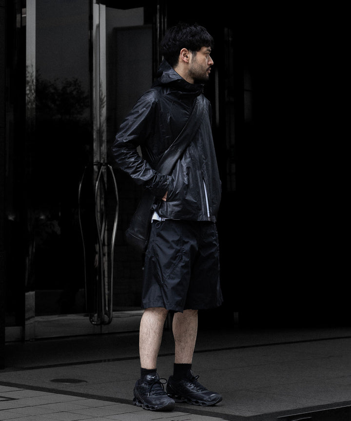 【OPPOSE DUALITY】6 POCKET PANEL SHORTS - BLACK