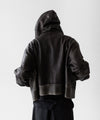 【SUBLATIONS】CRACKING COATED PARKA - BROWN BASE