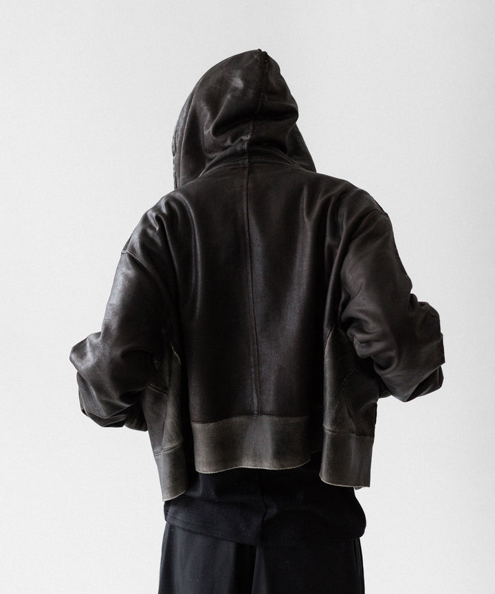 SUBLATIONS サブレーションズのCRACKING COATED PARKAのBROWN BASE 公式通販サイトsession福岡セレクトショップ