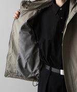 画像をギャラリービューアに読み込む, ssstein(シュタイン)の24AWコレクション NYLON TWILL HOODED ZIP UP JACKET - BEIGE 公式通販サイトsession福岡セレクトショップ
