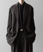 画像をギャラリービューアに読み込む, ssstein(シュタイン)の24AWコレクション OVERSIZED SINGLE BREASTED JACKET - GREY KHAKI 公式通販サイトsession福岡セレクトショップ
