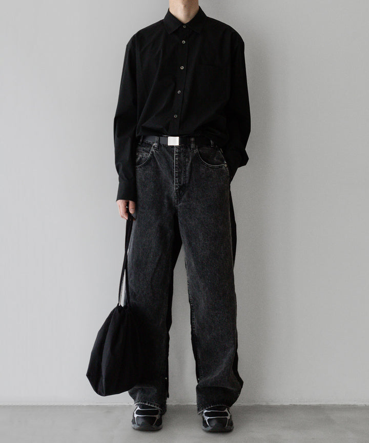 stein(シュタイン)の24SSコレクションOVERSIZED STANDARD SHIRTのBLACK
